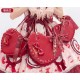 Sheep Puff Cookie Heart Matte Edition Bags(Reservation/5 Colours/3 Sizes/Full Payment Without Shipping)